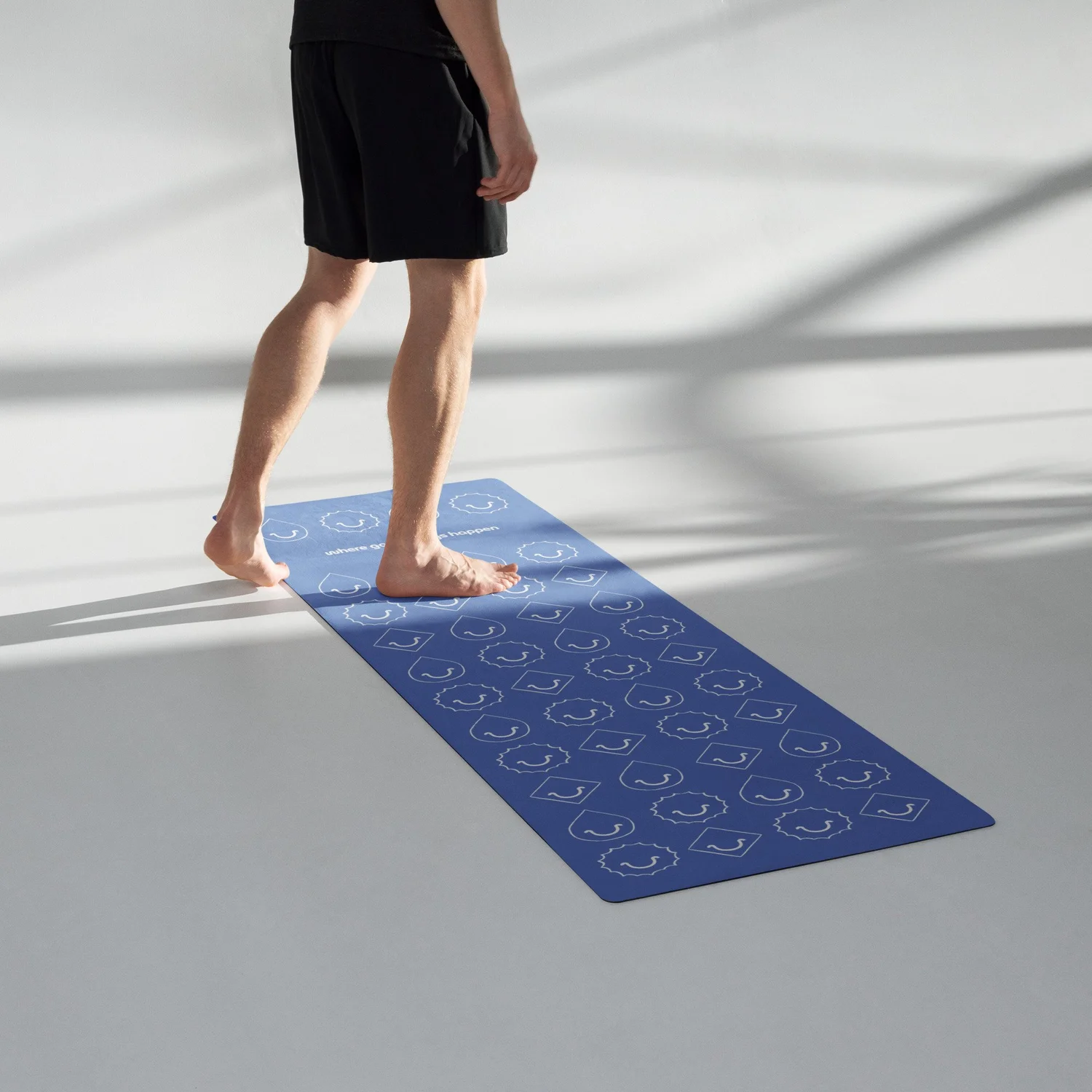 Fini Yoga Mat Blue — image 1 of 1
