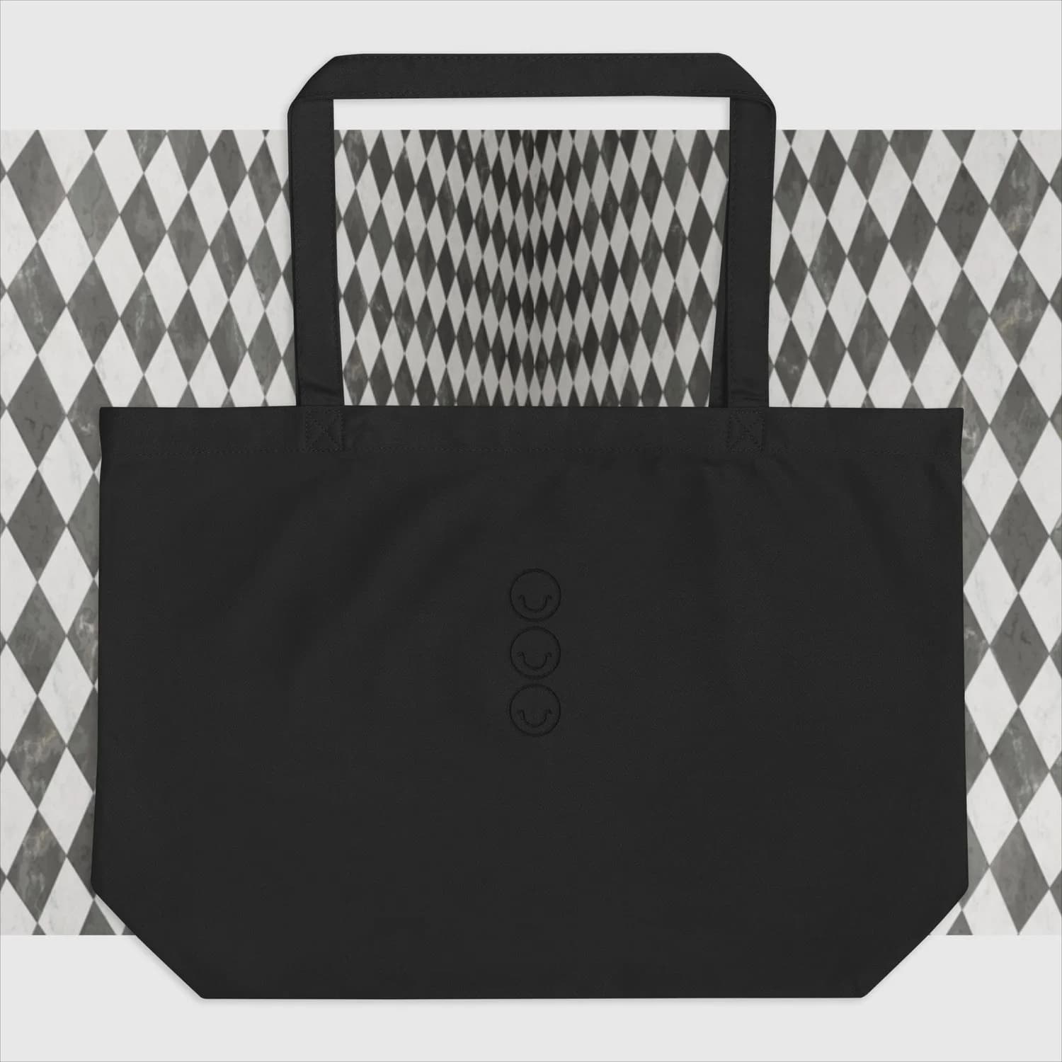Large organic tote bag